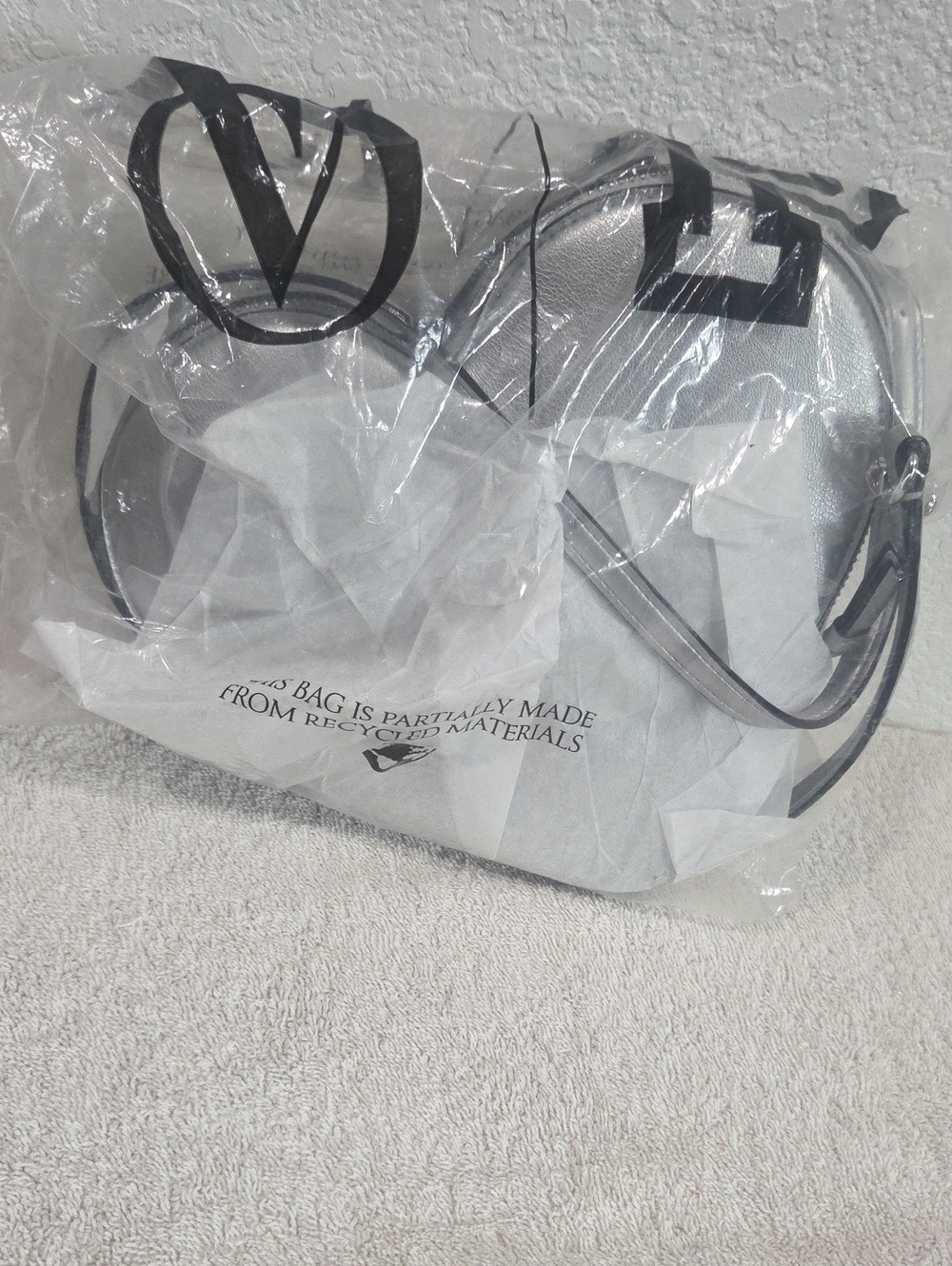 Victoria's Secret Silver Crossbody Bag
